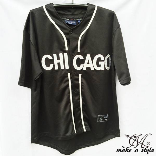 XXL 2XL MLB シカゴ ホワイトソックス BBシャツ ベースボールシャツ 1097 シカゴ・ホワイトソックス ベースボールシャツ