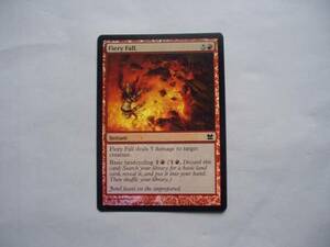 バイン　MTG 焦熱の落下/Fiery Fall foil 英語1枚