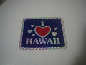 ビンテージ HAWAII ハワイ ステッカー ホログラム Kd442