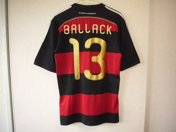 ドイツ代表 2008 adidas ホーム半袖 ユニフォーム #13 BALLACK