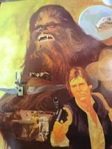 アメリカ1977年公開当時スターウォーズ ヴィンテージポスター ④SW エピソード4/新たなる希望 Star Wars ハン・ソロ チューバッカ 貴重レア_画像2