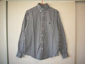  Ape PIRATE long sleeve check shirt S size 