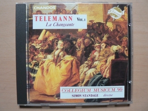 輸入盤CD テレマン La Changeante vol.1/スタンデージ 独盤