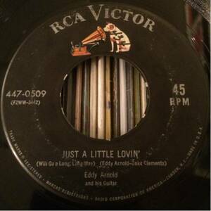 EDDY ARNOLD 7inch ANYTIME/JUST A LITTLE LOVIN' ロカビリー