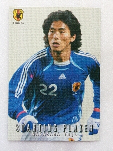 ２００６カルビーサッカー日本代表カード２弾№ＳＴ－６中澤佑二