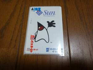 ★ Sun microsystems Duke パスネット SFメトロカード 500 ★