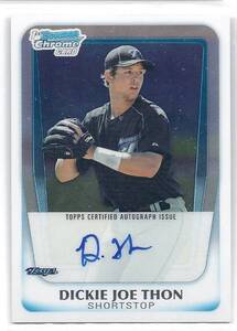 2011 Bowman Chrome Dickie Joe Thon Auto