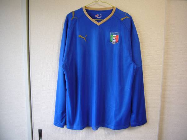 プーマ　サッカーイタリア代表2010-11ユニフォーム　長袖 PUMA イタリア代表 10/11 ユニフォーム ホーム 長袖 736647 01