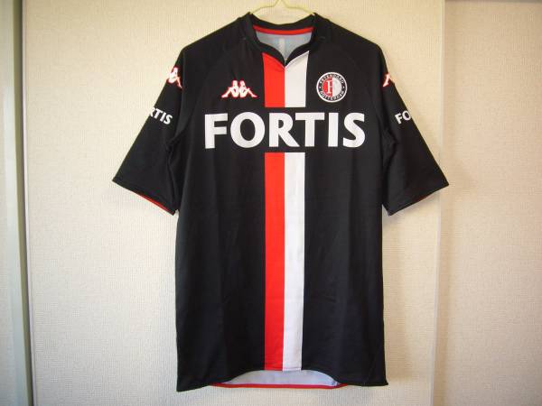 00s kappa フェイエノールト　ユニフォーム　イタリア製 Kappa フェイエノールト 08/09 100周年 ユニフォーム ホーム