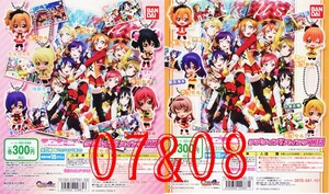 μ's】ラブライブ！スイング07＆08　フルコンプ10種【高坂穂乃果 矢澤にこ 西木野真姫 絢瀬絵里 東條希 園田海未 南ことり 星空凛 小泉花陽