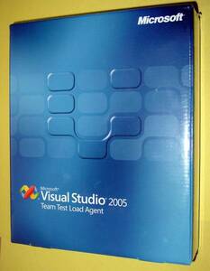 【872】 4988648354869 Microsoft Visual Studio 2005 Team Test Load Agent English Retail New 開発 チーム テスト ロード エージェント