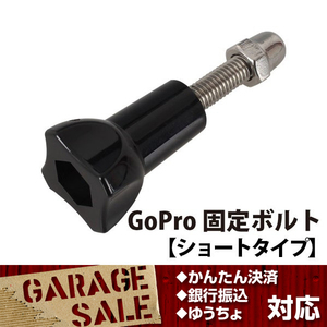 GoPro マウント ショートタイプ 固定ボルト 固定ネジ 定形外200円