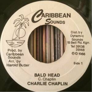 CHARLIE CHAPLIN 7inch BALD HEAD