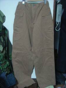 1512 Vintage replica BLUEWAY blue way M-44 cargo HBT Monkey pants USMC