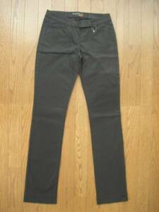  prompt decision new goods KOOKAI/ Koo kai stretch cotton long pants black series 34