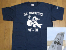 ★=米海軍The Tomcatters Tシャツ VF-31=★= 　　　03_画像1