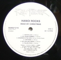 ★特選★HANOI ROCKS/DEAD BY CHRISTMAS'1986FRANCE 2枚組_画像3