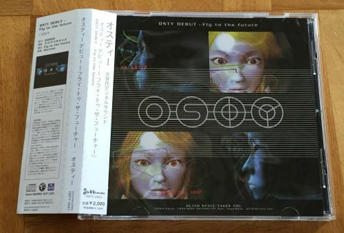 CD OSTY DEBUT-Fly to the future 帯付き　 即決