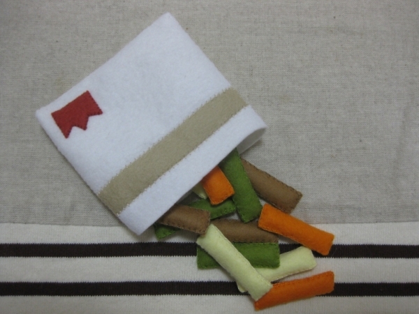 ベジタブルスナック ハンドメイド フェルト ままごと