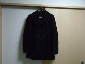 PEA COAT pea coat VI-MIL INC 100%WOOL original ORIGIN