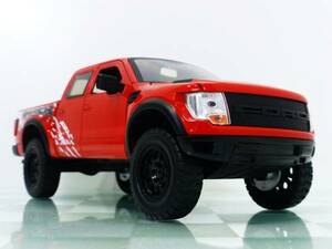 #JADA TOYS 1/24 2011 FORD F-150 SVT RAPTOR RED# Ford lapta-