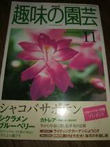 ●NHK 趣味の園芸 1999年11月 シャコバサボテン シクラメン D_画像1