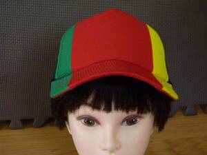 新品★ メッシュキャップ CAP レゲエ ラスタ REGGAE 男女兼用 11