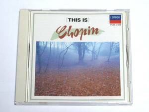 これがショパンだ THIS IS CHOPIN / 幻想即興曲,子犬のワルツ CD 傷みあり