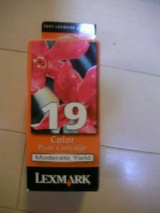  original Lexmark 19 color new goods unopened postage 220 jpy 