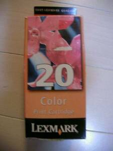  original Lexmark 20 color new goods unused postage 220 jpy 