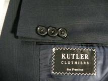 |o_o|カナダ製Kutler Clothier(2n)シングルスーツ160-165cm_画像2