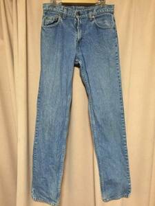 USED 80s Vintage LEVI'S 506 アメリカ製 デニム ジーンズ W30 L34 リーバイス 80's ビンテージ古着 Made In USA 送料無料