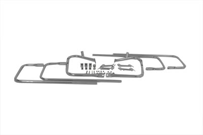 49-2508 クローム サドルバッグ ガードキット(ツーリング1997-2008 (在庫あり(カチナパーツ