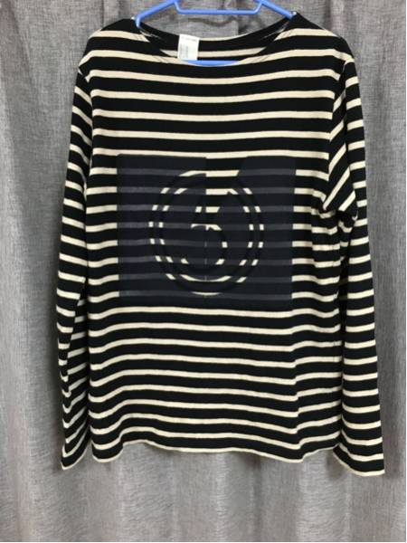 美品 ミスターハリウッド N.H エヌハリ ボーダーカットソー 36