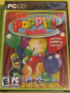  price decline!! new goods! America made CD rom game THE POPPIT!SHOW!