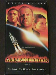 Armageddon [VHS] [Импорт] Английская версия бесплатная доставка