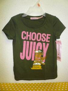 Sale/NY/新/即☆☆Juice Couture/ジューシークチュール☆ Ｔシャツ 5歳用