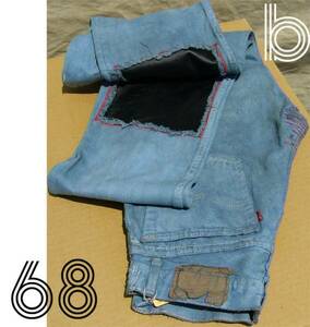 即決◇LEVI'S 501◇リ－バイス◇リメークモデル68b◇68cm