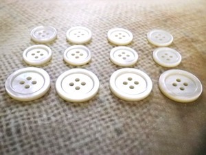 * top class suit * jacket for 1 put on minute 15mm8 piece 20mm4 piece White Butterfly . button *