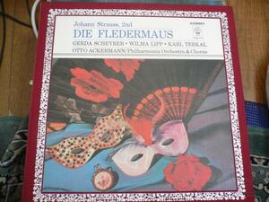 LP-BOX Johann Strauss 2nd『DIE FLEDERMAUS』(LP２枚組)