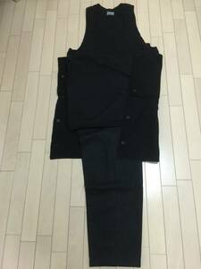 Yohji Yamamoto POUL HOMME ヨウジヤマモトプールオム パンツ+エプロン+ニット3点セット 未使用 レア