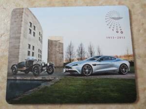  Aston Martin 100 anniversary commemoration mouse pad * limited goods *BD9