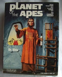 Planet of the Apes 猿の惑星 Dr.Zira プラモデル エイプ addar社