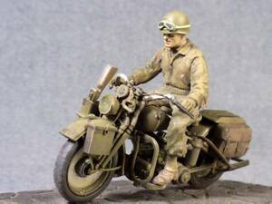  Harley Davidson 1/35 final product Tamiya 