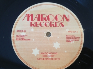 ■Catherine Registe/I Am So Young■オブスキュアLOVERS ROCK！
