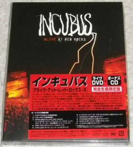 インキュバス / アライヴ・アット・レッド・ロックス+5 DVD+CD