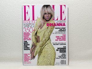 洋雑誌 ELLE US No.321 5.2012 Rihanna 送料180円/e1