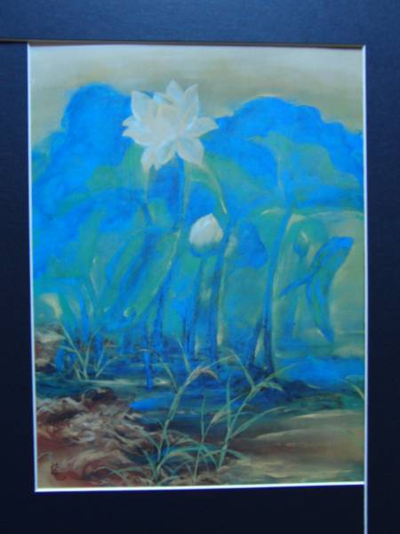 रयुको कवाबाता, फूल और छीलन, एक दुर्लभ बड़े प्रारूप वाली कला पुस्तक से, एकदम नया उच्च गुणवत्ता वाला फ्रेम, चित्रकारी, तैल चित्र, प्रकृति, परिदृश्य चित्रकला