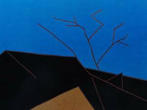 Art hand Auction موريكازو كوماجاي, ليلة شتوية, من كتاب فني نادر ذو طبعة محدودة, علامة تجارية جديدة بإطار عالي الجودة, تلوين, طلاء زيتي, طبيعة, رسم مناظر طبيعية