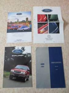 1995 year Ford Explorer main catalog & price table & materials set 